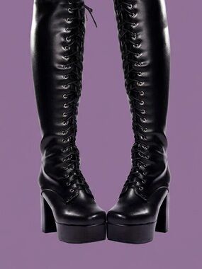Dolls Kill x Lamoda - Longing Lust Platform Boots